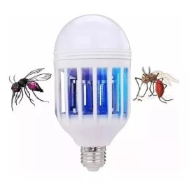 Misorel 2 Focos Mata Moscos Luz Led Ultra Violeta Mata Insectos