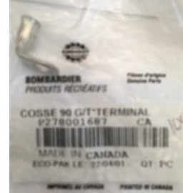 Bombardier NOS Bombardier SeaDoo Terminal 90 Degree Big Hole OEM 278001687 New Old Stock