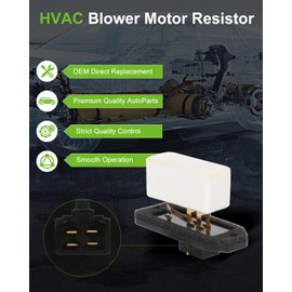 SCITOO Air Conditioning Heater Fan HVAC Blower Motor Resistor Regulator for 1994-2009 for Dodge Ram 1500,1994-2009 for Dodge Ram 2500,1994-2009 for Dodge Ram 3500,1993-1999 for Jeep Grand Cherokee