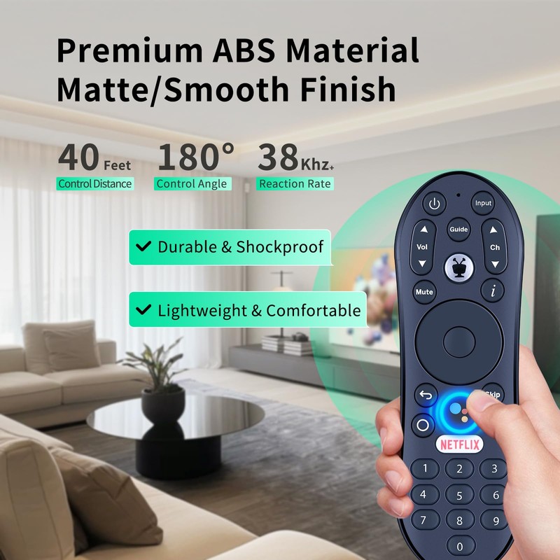 WDZP New R37023B Voice Remote Control Replacement for TiVo Stream