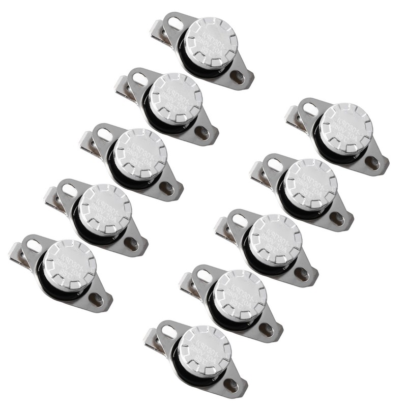 10Pcs Thermal Control Switch Quick Response High Accuracy Control 95℃