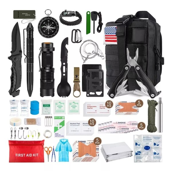 Mebix TRD Kit De Supervivencia Al Aire Libre Y Para