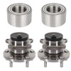 SCITOO 2Pcs Wheel Bearing,2Pcs Wheel Bearing Hub For Mazda CX-9
