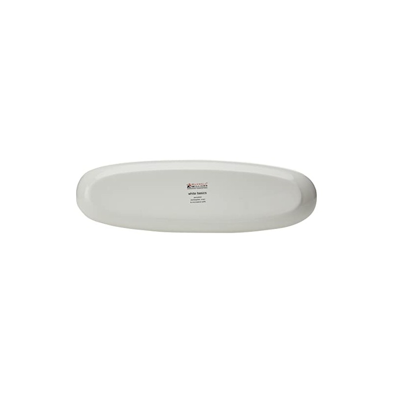 Maxwell & Williams White Basics Oblong Platter 30x9cm