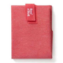 Roll'eat ® Reusable Sandwich Bag | Sandwich Container | Eco Friendly Food Bag | Reusable and Washable Sandwich Wrap | Red Color - Boc'n'Roll Nature