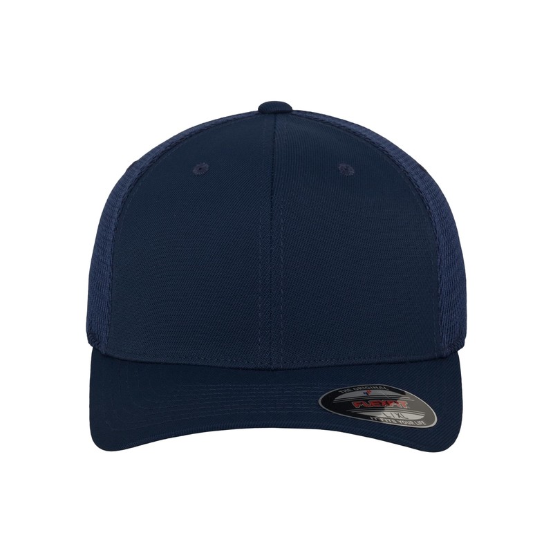 Flex fit Tactel Mesh Men's Hat blue navy Size:S/M