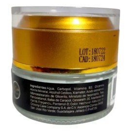 Crema Facial Antiedad 40+ Bena Belleza Niacinamida Q10 Baba Caracol 30ml