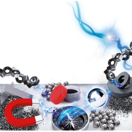 Lisciani - I'm A Genius Magnetism - Over 50 Scientific Experiments on Magnetism and Magnetic Fields - Educational Game for Children Aged 7, 8, 10, 12 Years