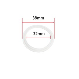 Qrity 4 Pcs O-Rings Gasket 32mm, Sink Plug Seal, Lip Bath Plug, Washer Basin Sealing Ring, Bathtub Plug Gasket, Pop Up Basin Waste Seal