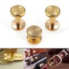 20PCS Round Belt Screw Leather Craft Chicago Nail Brass Rivets