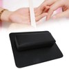 Nail Support Cushion Set, 2 Pieces PU Nail Cushion Mat