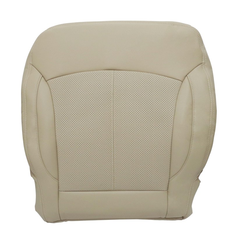 Vigoraze Driver Bottom Leather Replacement Seat Cover Tan Compatible with