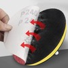 Kiyraglo 6 Inch Hook and Loop Sanding Backing Pad for