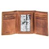 HOOEY Leather Tri-Fold Men's Wallet (Canyon - Brown)