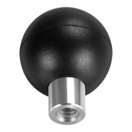 FANAUE B-0 Mount Aluminum Ball Adapter with 1/4"-20 Threaded Hole with B Size 1" Ball,Compatible with Compatible with RAM Mount B Size 1" Ball Components
