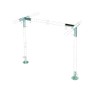 Square Booth Leg Extension Fittings for Flat Top Canopy and