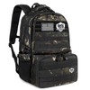 Tactical Backpack with Lunch Box for Men: Laptop Compartment Bookbag