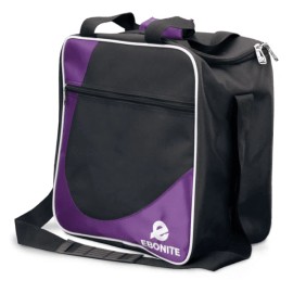 Ebonite Basic Purple 1 Ball Tote Bowling Bag