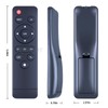 Replacement Remote Control Applicable for Vankyo Projector Burger 101