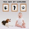 Ink Pad, 5x4'' Washable Non-Toxic Ink Stamp Pad for Baby