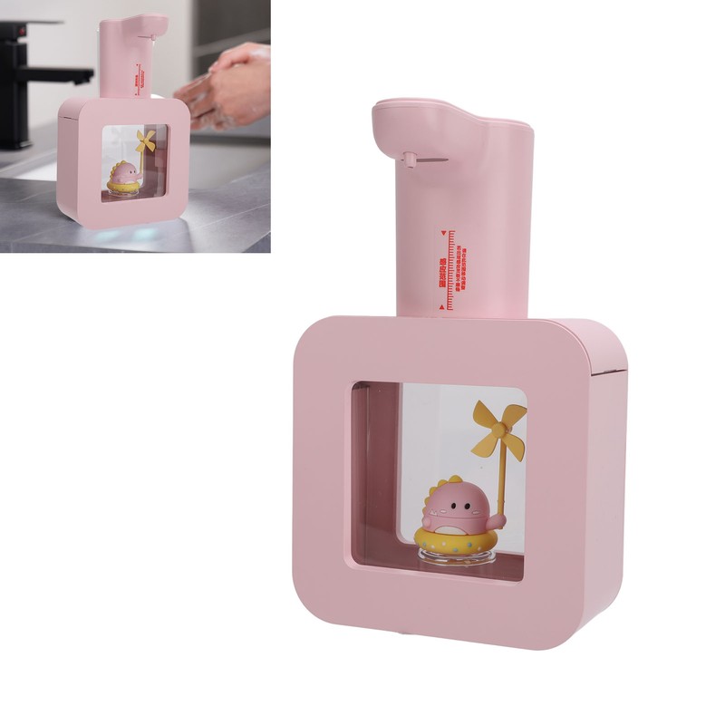 Automatic Foaming Soap Dispenser 3 Levels Adjustable Countertop Wall Mounted