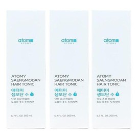 Atomy Fresh Hair Dansu Atomy Liquid 200ml 3pcs Hair Tonic Scalp Care x3SET (LC) (51625417) Basic / 애터미 생모단수 애터미액 200ml 3개 헤어토닉 두피케어 x3SET(LC) (51625417) 기본