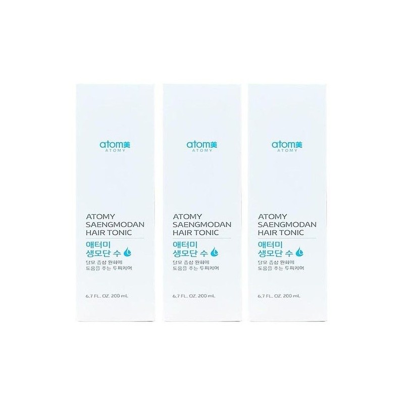 Atomy Fresh Hair Dansu Atomy Liquid 200ml 3pcs Hair Tonic