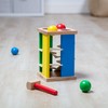 Melissa & Doug Deluxe Pound and Roll Wooden Tower Toy