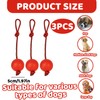 FYKZQWDS 3 Pcs Dog Ball On Rope,Flirt Pole Dogs,Ball On