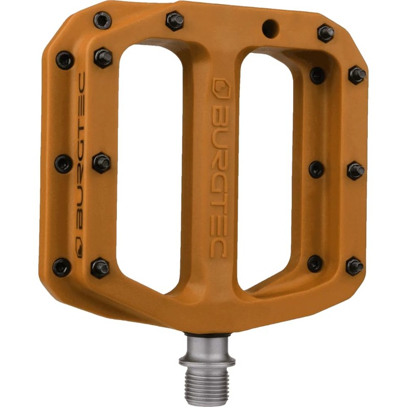 Burgtec MK4 Composite Pedals, Yellow, One Size