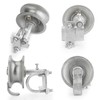 Sliding Gate Rollers, 5" Rear Pipe Track Wheels for Chain
