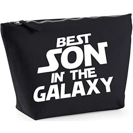 Hippowarehouse Best Son in the Galaxy printed make up cosmetic wash bag 18x19x9cm