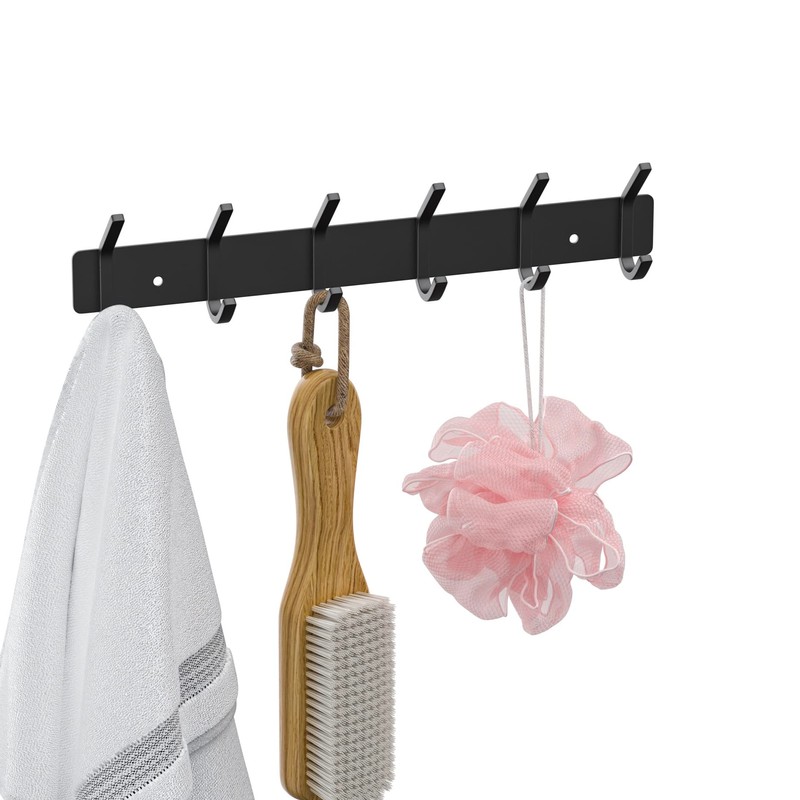 VAEHOLD Wall Hooks Coat Hooks Wall Mounted, Coat Rack with