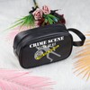 Crime Scene Clear Makeup Bag Csi Gift Forensic Science Crime