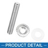A ABSOPRO Exhaust Manifold Bolt Stud Hardware for Honda Civic