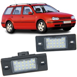 REINKO LED Number Plate Light for VW Golf Variant 4 5 1J 1K