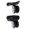 1 Pair A65 Wheels Mute Swivel Suitcase Luggage Samsonite Replacement