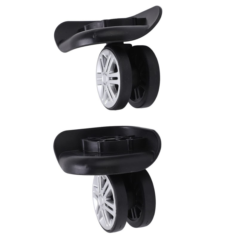 1 Pair A65 Wheels Mute Swivel Suitcase Luggage Samsonite Replacement