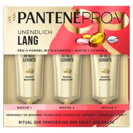 Pantene Pro-V Power Booster Intensive Care, Infinite Long, Intensive Hair Mask, 3 x 15 ml