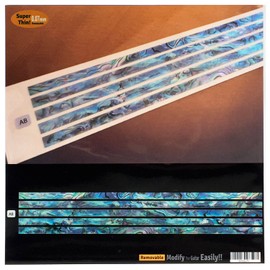 Jockomo Customize Guitar Inlay Sticker Stick-5mm Width (BL)