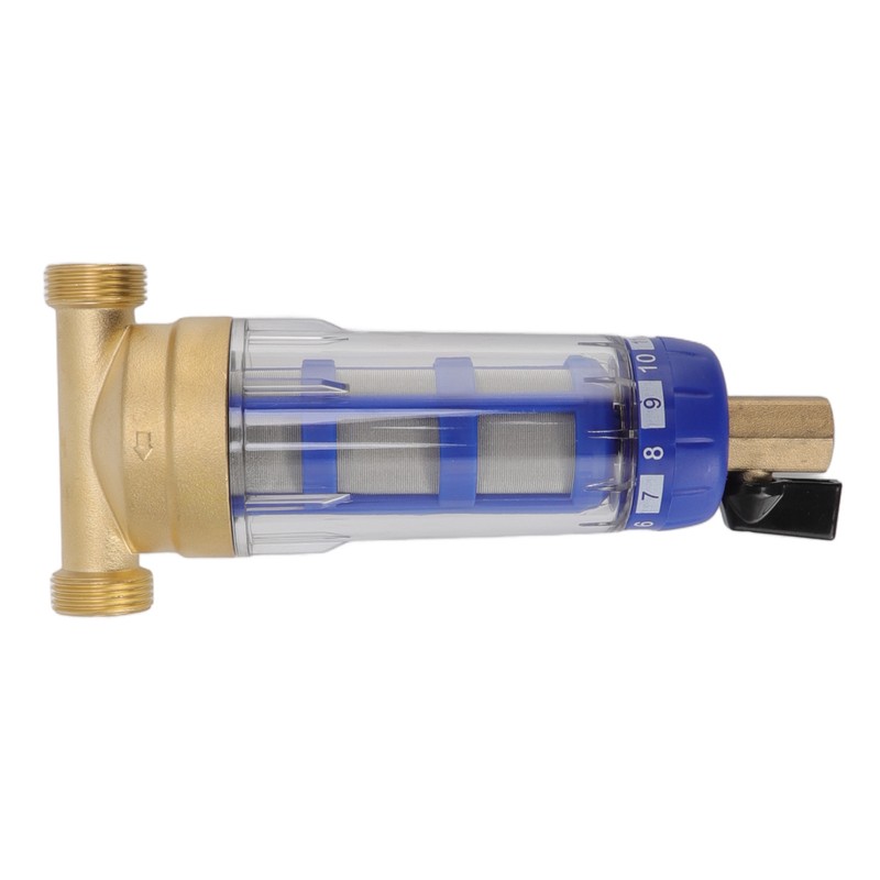 Whole House Spin Down Sediment Water Filter Refined Copper Head