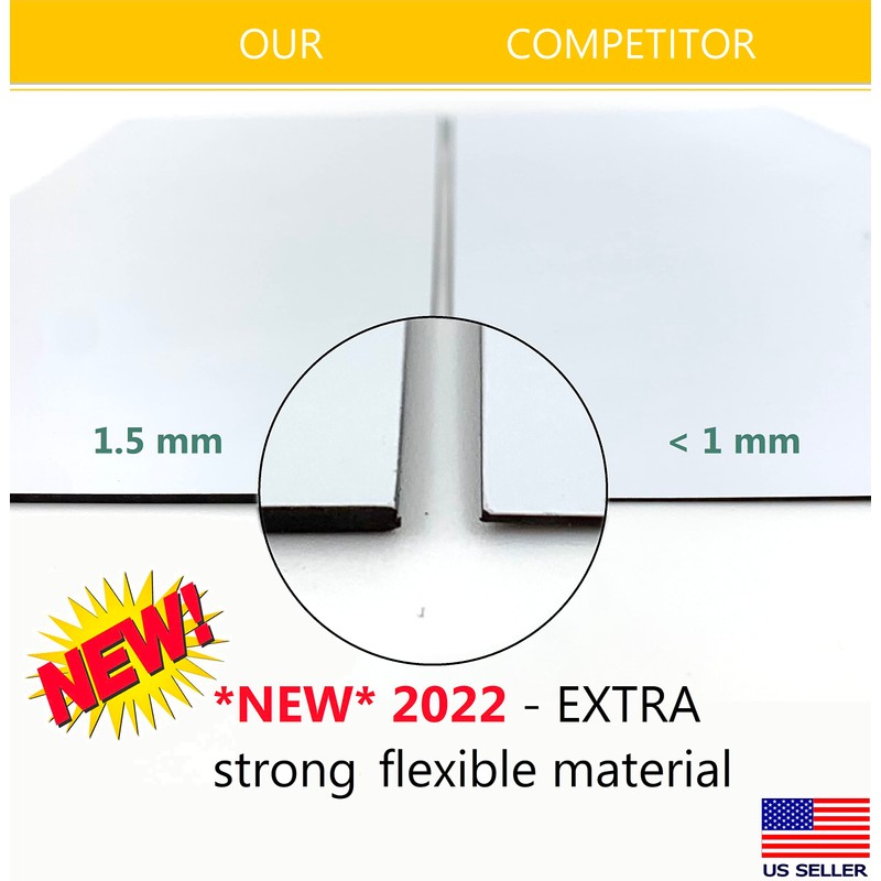 MODERN WAVE - Extra Thick Magnetic Air Vent Covers for