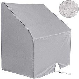 WFLNHB Boat Center Console Cover Heavy Duty 600D Waterproof Replacement for Carolina Skiff Boston Whaler Mako Excel Bay Pro Wellcraft-Grey