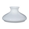 B&P Lamp® 10" Fitter Opal White Glass Tam-O-Shanter Style Student
