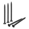 sourcing map M3.8x50mm Drywall Screws, 50pcs Coarse Thread Wood Screws,