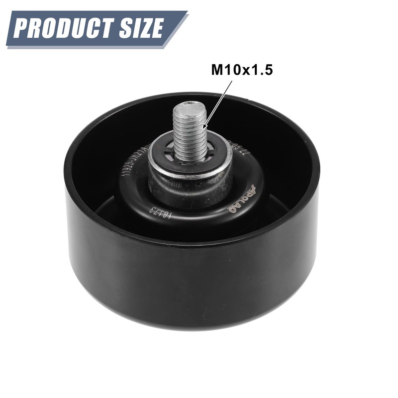 X AUTOHAUX Car Drive Belt Pulley Accessory 11925-JK21A for Infiniti