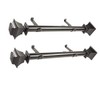 A&F Rod Décor - Chopin 1.5" Side Curtain Rod 24