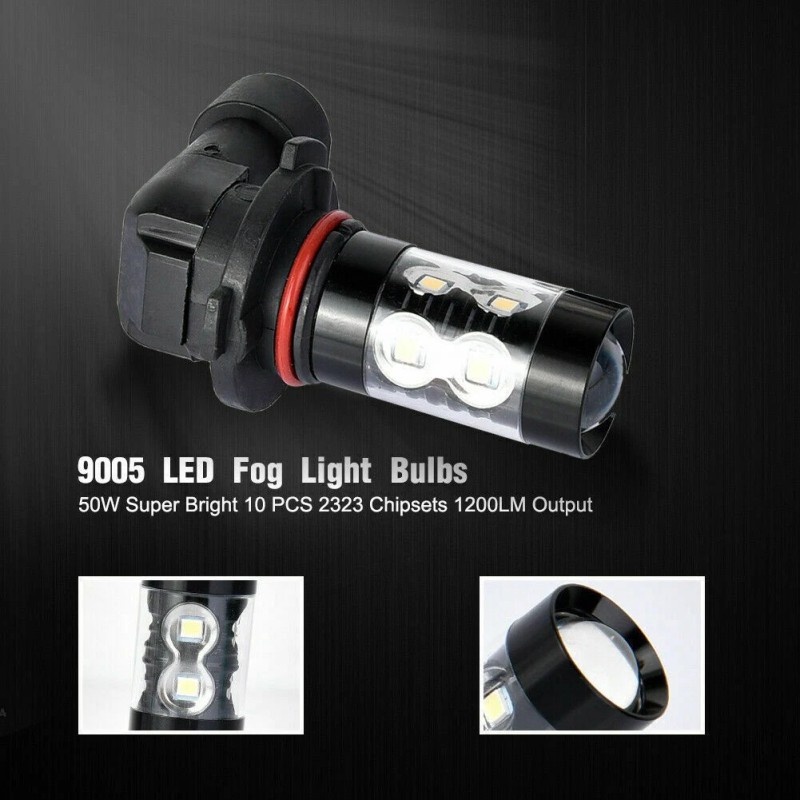 Unbranded LED Headlights&Fog Lights For Ram 1500 BIG HORN CREW