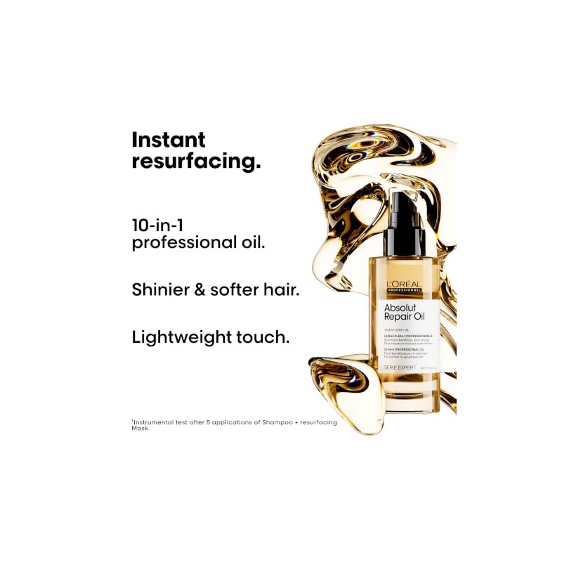 L'Oréal Professionnel |Absolut Repair Aceite 10 en1 |90ml