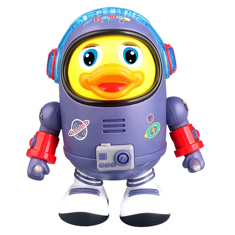 Dance Duck Toy Electric Dancing Singing with Music Light Plastic
